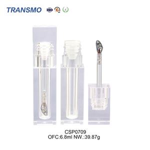 Flacon vide de brillant à lèvres de luxe en métal avec applicateur, tubes vides de 5 ml pour brillant à lèvres - Product Image 1