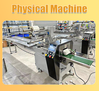 Hochwertige Automatische Horizontale Durchlaufverpackungsmaschine für Lebensmittelbeutel, Papiertüten und Folienverpackungen