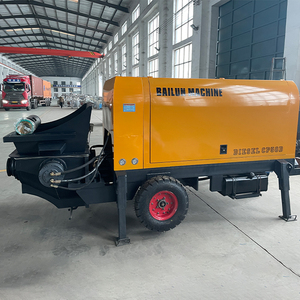 صغيرة ديزل محمول البناء جديد مضخة الخرسانة آلة - Product Image 5