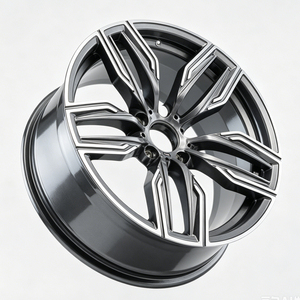 Jantes en alliage forgé 19 20 pouces 5x112 5x120, finition gris canon usiné, pour voitures particulières BMW X5 <span class=keywords><strong>X6</strong></span> SUV - Product Image 2