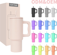 Bouteilles d'eau isothermes en acier inoxydable, gourde thermos pour boissons chaudes et froides avec logo