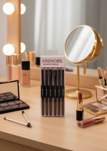 Grenobil Cosmetic Brush Set 6 Pieces Double-Ended Eyeshadow Applicator <b>Makeup</b> <b>Tools</b> - Product Image 2