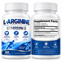 Capsules d'L-Arginine de haute qualité OEM, soutien de la vitalité masculine pour les hommes, puissant complément de santé