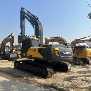 Volvo EC290 Heavy Duty Track <b>Excavator</b> 2020 Model 29 Ton Volvo Penta Engine PLC & Gearbox Black Yellow Color - Product Image 2