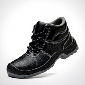 Botas de Trabajo YUQING de Cuero Genuino, Anti-Impactos, Anti-Pinchazos, para Playa, con Punta de Acero, Antideslizantes, con Amortiguación, para <span class=keywords><strong>Hombre</strong></span>, para Todas las Temporadas - Product Image 4