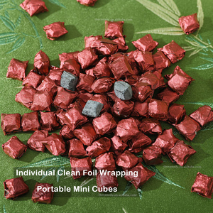 Растворимый чай Пуэр в кубиках (сырой/ферментированный), 0,5 г/шт, 8 вкусов: роза, жасмин. Индивидуальная упаковка для холодного/горячего заваривания (для кофеен/чайных/ресторанов) - Product Image 2