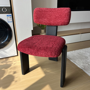 Chaise de salle à manger moderne, directement de l'usine, avec pieds en métal recouverts de PU et assise en tissu doux, pour la maison et la restauration - Product Image 3