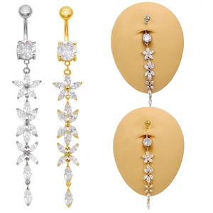 <span class=keywords><strong>Piercing</strong></span> de <span class=keywords><strong>nombril</strong></span> Gaby <span class=keywords><strong>Long</strong></span> Dangle Butterfly en zircon, anneau de <span class=keywords><strong>nombril</strong></span> en acier inoxydable, bijoux de <span class=keywords><strong>piercing</strong></span> pour femmes - Product Image 1