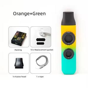 Kazoo Profesional de Alta Calidad, Duradero, de Madera Maciza, ABS y Metal, Instrumento Musical con Logotipo Personalizado, Colorido, Estilo <span class=keywords><strong>Corneta</strong></span>, Flauta, Guitarra, Marca OEM - Product Image 5