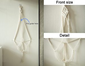 Les supports de montage muraux <span class=keywords><strong>pour</strong></span> <span class=keywords><strong>guitare</strong></span> conviennent aux guitares acoustiques et électriques - Product Image 5