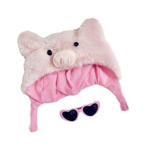 Mignonne robe <span class=keywords><strong>tenue</strong></span> vêtements seulement 20cm petit castor rubis poupée bébé morveux cochon chapeau amour pull ensemble - Product Image 5