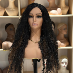 Yeni kadın PVC kafa kukla plastik manken kafa ekran peruk manken kafa - Product Image 5