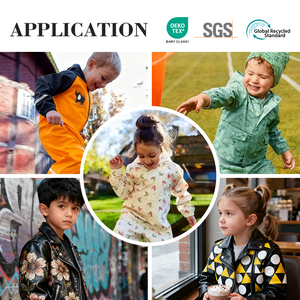 Pfas मुफ्त नए डिजाइन चिकनी fox चमड़े के वाटरप्रूफ pu चमड़े के कार्टून पशु डिजिटल मुद्रित नरम चमड़े - Product Image 5