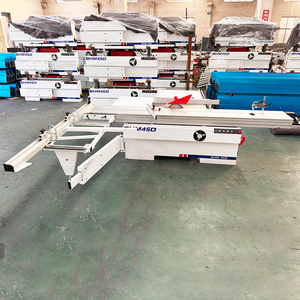Sierra de mesa deslizante de alta configuración con elevación de 5.5kw + 1.1kw, 2800mm, 3200mm, 3800mm - Product Image 2