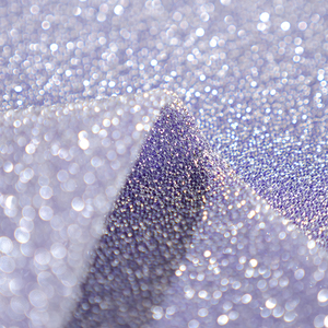 Tùy Chỉnh Hoa Oải Hương Tím Sliver Chủ Đề Lấp Lánh Sáng Bóng Spandex Dệt Kim Lurex Kim Loại Sợi Long Lanh Lưới Vải Cho Hàng May Mặc - Product Image 6