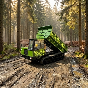 Camión Volquete Todoterreno de 15 Toneladas, Apto para Uso en Huertos y Bosques, con Operación Eficiente - Product Image 2