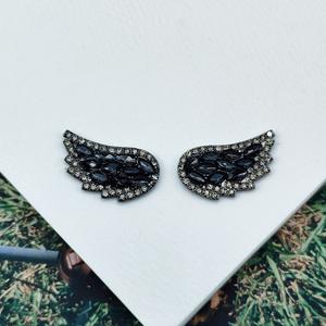 Lujo Red Rose Wing Miniatura Metal Phone Case Charms Diseñador Marca Logo Bolsa Decoración DIY Artesanía Hierro - Product Image 2