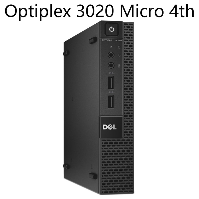 Barebone Tiny Optiplex 3020 Micro Desktop PC 4th Generation Clean No Scratch Grade A Tested Functional Working