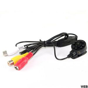 Ahd Color <b>Micro</b> <b>Camera</b> 3.6mm With Mic And 8 Ir Led For Surveillance - Product Image 5