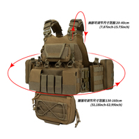 Gilet tactique YAKEDA 8832, Chaleco Tactico, équipement de sécurité extérieur, JPC Training Chest Rig, boucle à dégagement rapide, Molle, chasse, gilet tactique