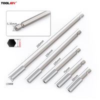 Ensemble de porte-embouts magnétiques TOOLJOY en acier CRV durable, embouts de tournevis, perceuse électrique, bricolage et entrepreneurs, avec aimant puissant