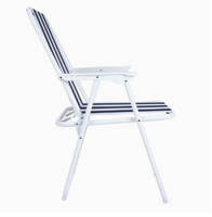 Chaise pliante portable compacte en métal léger de haute qualité pour événements, idéale pour la plage, les pique-niques et les voyages – Vente en gros