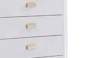 เฟอร์นิเจอร์บ้านอะคริลิคแบบกําหนดเองยอมรับ<span class=keywords><strong>ตู้</strong></span>หกลิ้นชักสีขาวสไตล์โมเดิร์นเรียบง่าย<span class=keywords><strong>ตู้</strong></span><span class=keywords><strong>เก็บ</strong></span>ไม้พร้อมโครงอะคริลิค - Product Image 5