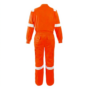 Combinaisons de travail réfléchissantes à haute visibilité pour hommes, en polyester, uniformes pour l'entretien - Product Image 1