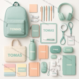 Tùy Chỉnh Sinh Thái Quà Tặng Thiết Lập Với Rơm Lúa Mì Cốc Kraft Máy Tính Xách Tay Tre Bút Và Vải Tự Nhiên Túi Cho Các Sự Kiện - Product Image 5