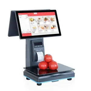 เครื่องบันทึกเงินสด Xinyinku H5 ระบบปฏิบัติการ Windows ซีพียู Intel I3 รองรับ Wi-Fi 6 พร้อมเครื่องชั่งในตัว เครื่องชั่งแคชเชียร์ Hui Guanjia Cloud Store <span class=keywords><strong>Fu</strong></span> - Product Image 2