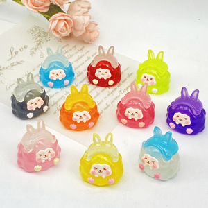 Sombrero de uso luminoso <span class=keywords><strong>KIKI</strong></span> Tuanzi Diy accesorios de resina Tide Play resina mixta de resina para Decoración - Product Image 3