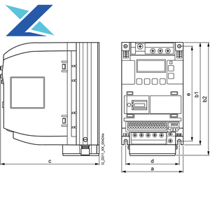 Siemens Brand New Original 6SL32105BE137UV0 Sinamics V20 0.37Kw Convertisseur <span class=keywords><strong>de</strong></span> fréquence 6SL3210-5BE13-7UV0 Onduleurs Convertisseurs - Product Image 3