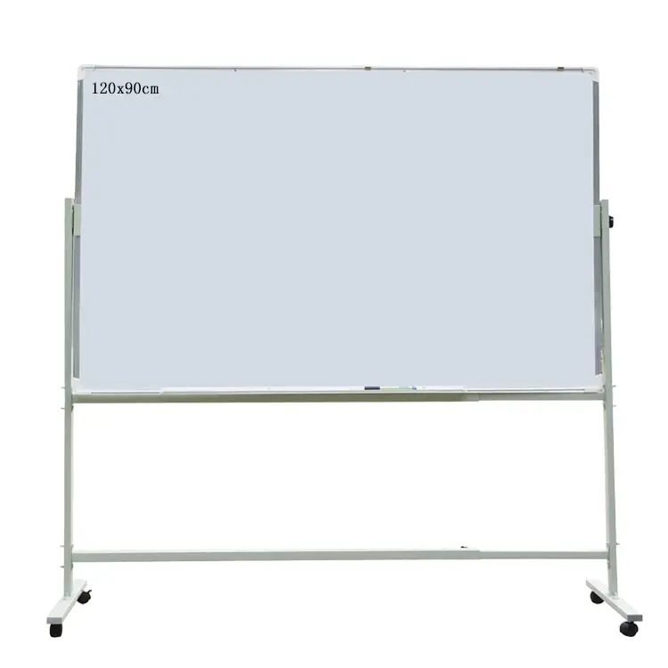 Hoogte Verstelbaar Mobiel Whiteboard Met Wielen Schrijven Whiteboard Met Standaard Voor School