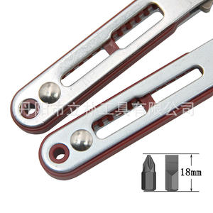 Tournevis à cliquet avec poignée en aluminium, embout Phillips, finition polie en acier allié, pour usage bricolage - Product Image 3