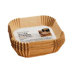 <span class=keywords><strong>Papel</strong></span> <span class=keywords><strong>de</strong></span> Hornear Antiadherente Resistente a Altas Temperaturas, Impermeable y Desechable para Freidora <span class=keywords><strong>de</strong></span> Aire - Product Image 1