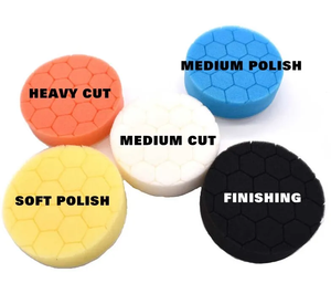 5PCS Polimento Pads 5 polegadas Car Enceramento Polonês Espuma Kit Buffer Polisher Polimento Roda - Product Image 4