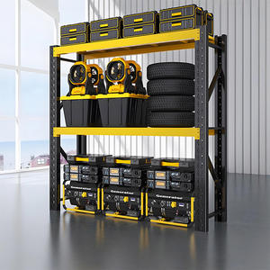 رفوف تخزين أرفف صفراء وسوداء عالية الجودة من المصنع عرض خاص أرفف مستودع أرفف منصة نقالة رخيصة بسعر المصنع - Product Image 6