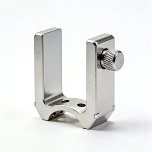 Support multi-usages en acier inoxydable en forme de U, personnalisé en usine, fabriqué par CNC pour la photographie et l'utilisation en laboratoire - Product Image 3