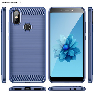 Custodia protettiva antiurto in fibra di carbonio con scudo robusto custodia antiurto antiurto antigraffio in TPU <span class=keywords><strong>per</strong></span> <span class=keywords><strong>Xiaomi</strong></span> 6X - Product Image 4