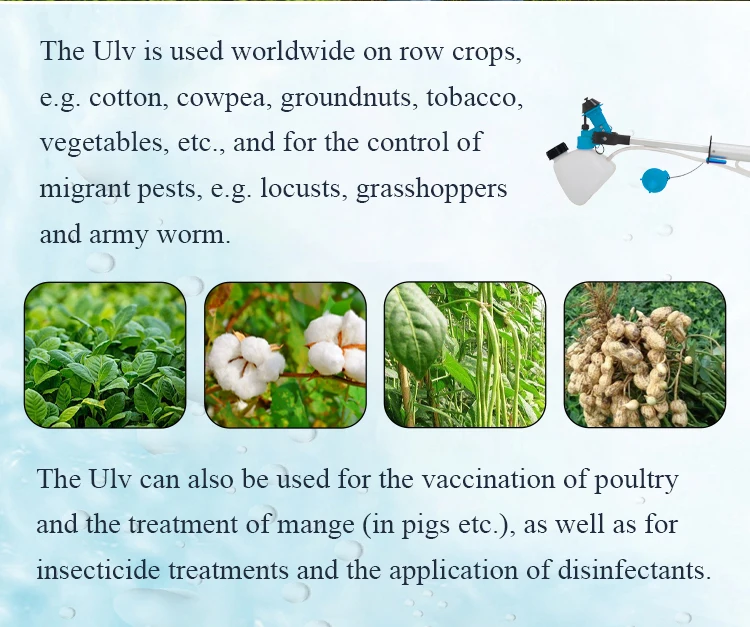 IFOURNI IF-5EU-I dry cell electric ULV agriculture machine and equipment ULV cold fogger sprayer