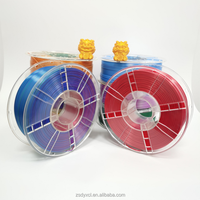 Matériel d'impression PETG3D couleur unie Diyin 1.75mm Filament d'impression en soie 3DPLA avec surface lisse personnalisable 1kg poids net