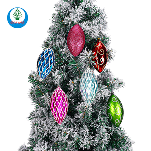 Các mô hình in ấn là tinh tế giáng sinh quả bóng 4 Mảnh đặt Cây giáng sinh quả bóng - Product Image 6