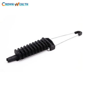 Abrazadera de Anclaje de Plástico Tipo Cuña para Suspensión de Cable de Fibra Óptica FTTH PA1500 PA2000 - Product Image 1