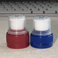 Bouchon de bouteille d'eau en plastique de 28 mm, de qualité alimentaire, jetable, écologique, à ouverture par poussée et traction, solution tout-en-un pour moule automatique