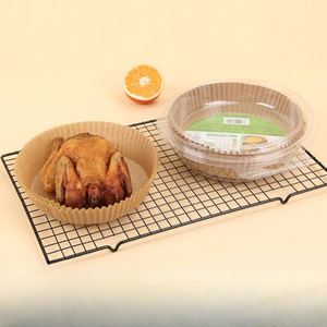 <b>Air</b> <b>Fryer</b> Accessories 20cm Round Food Grade Parchment Non Stick Steamer Baking Papers <b>Air</b> <b>Fryer</b> Disposable Paper <b>Liner</b> - Product Image 3