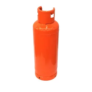 Suministro de fábrica Cilindro de gas LPG vacío 20kg 47.7L Botella/tanque de propano para uso doméstico