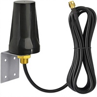 Antenne cellulaire 2G 3G 4G LTE sur mesure en usine, 698-2700 MHz, 3dBi, SMA mâle, montage à vis, antenne de communication extérieure