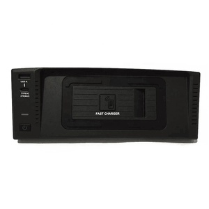 <span class=keywords><strong>Cargador</strong></span> inalámbrico de coche de carga rápida para Audi A6 A6L S6 RS6 A7 <span class=keywords><strong>S7</strong></span> RS7 2009-2020 12-24V Placa de accesorios de soporte de teléfono móvil - Product Image 1
