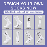 Chaussettes Soxtown Design 2026 pour femmes, sport, décontractées, amusantes, habillées, en coton, longues, faible MOQ, logo personnalisé