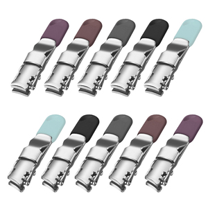 ชุดกรรไกรตัดเล็บสแ<span class=keywords><strong>ต</strong></span>นเลสพร้อมใบมีดโค้งสำหรับเด็กผู้ใหญ่<span class=keywords><strong>แล</strong></span>ะนิ้ว - Product Image 1